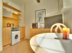 Two-storey apartment on the edge of Tallinn's Old Town. Near the port and train station.